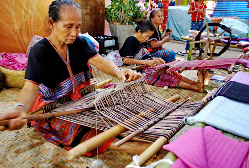 ผ้าทอกะเหรี่ยง 7 5